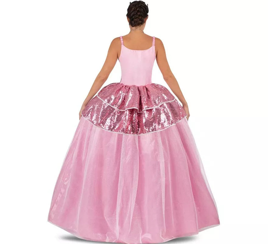 Translation missing: it.Disfraz de Princesa encantadora rosa con enagua para mujer