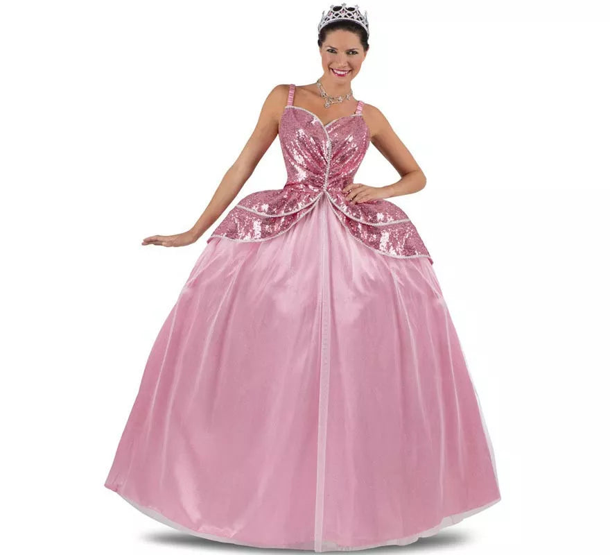 Translation missing: it.Disfraz de Princesa encantadora rosa con enagua para mujer