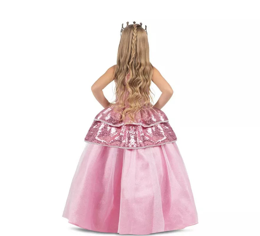 Translation missing: it.Disfraz de Princesa encantadora rosa con enagua para niña