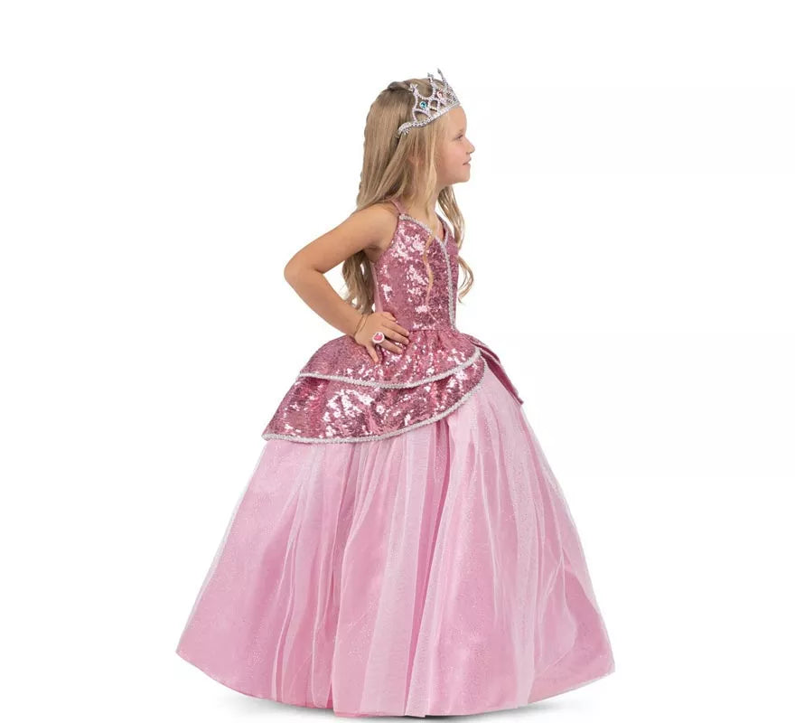 Translation missing: it.Disfraz de Princesa encantadora rosa con enagua para niña