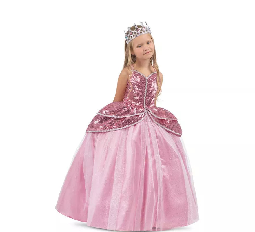 Translation missing: it.Disfraz de Princesa encantadora rosa con enagua para niña