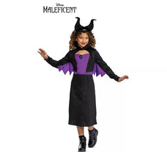 Costume classico da principessa Malefica per bambina