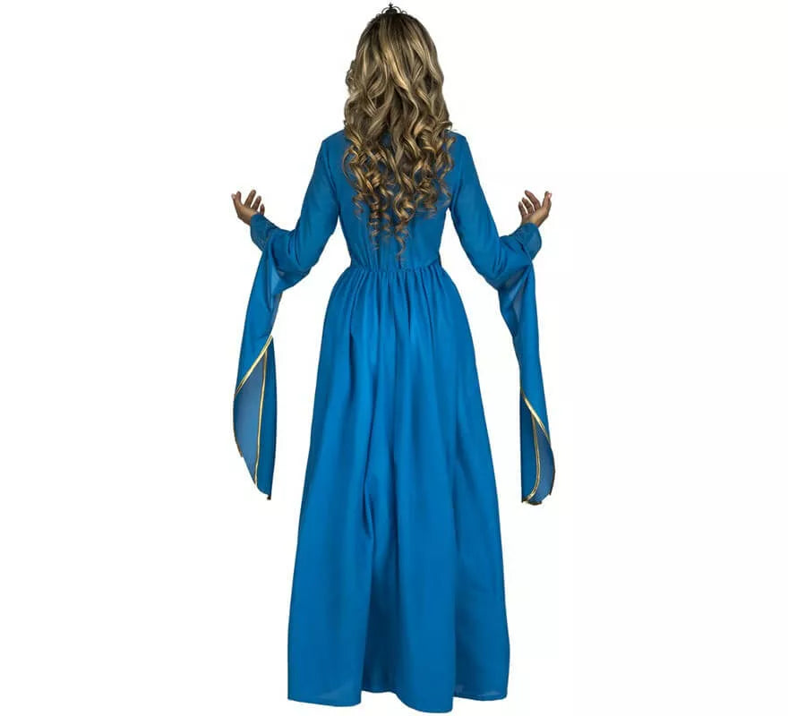 Translation missing: it.Disfraz de Princesa Medieval Azul para mujer