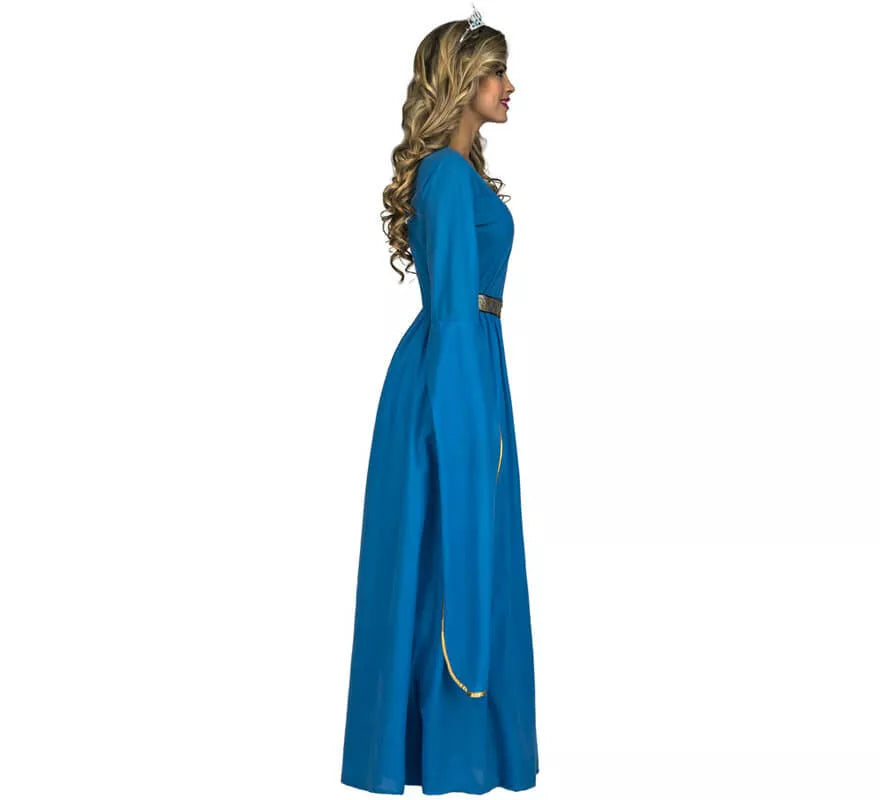 Translation missing: it.Disfraz de Princesa Medieval Azul para mujer