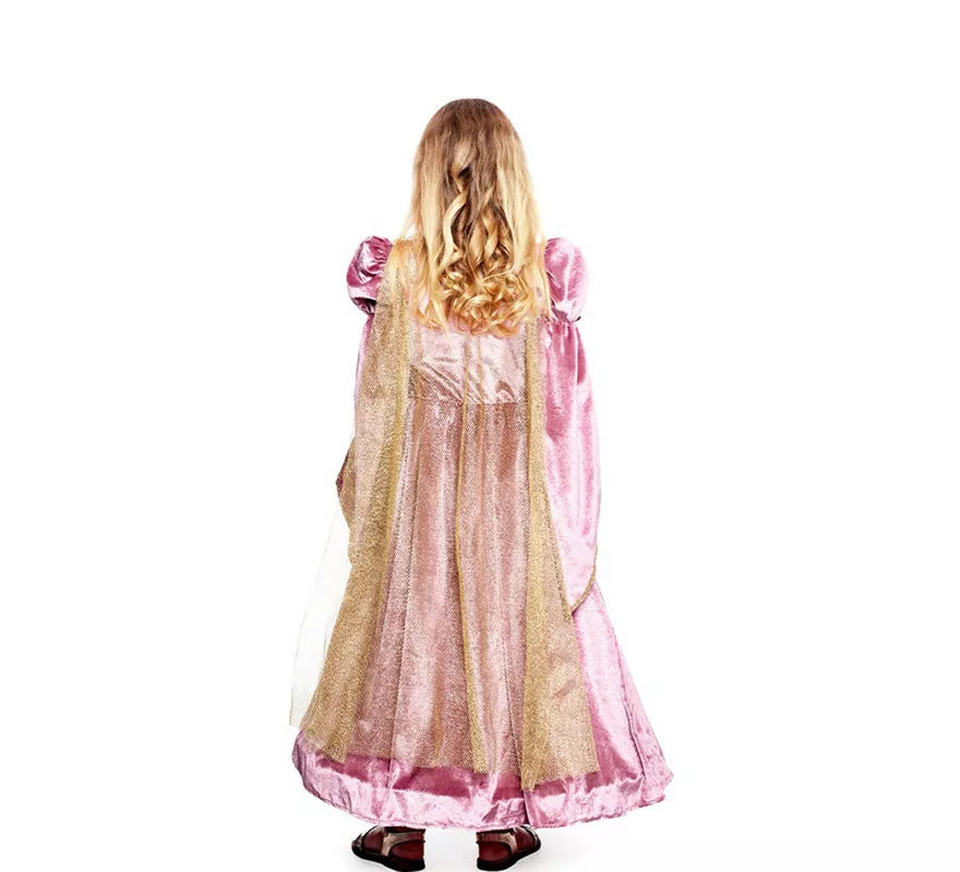 Translation missing: it.Disfraz de Princesa Medieval Púrpura para niña
