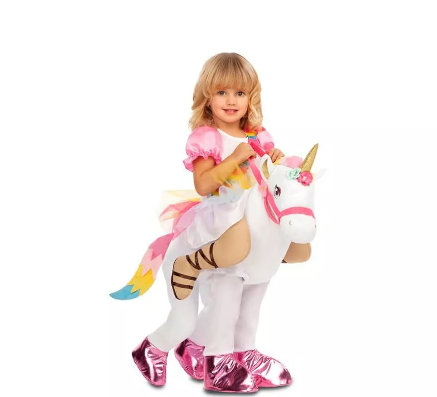 Translation missing: it.Disfraz de Princesa montando Unicornio para niña y bebé