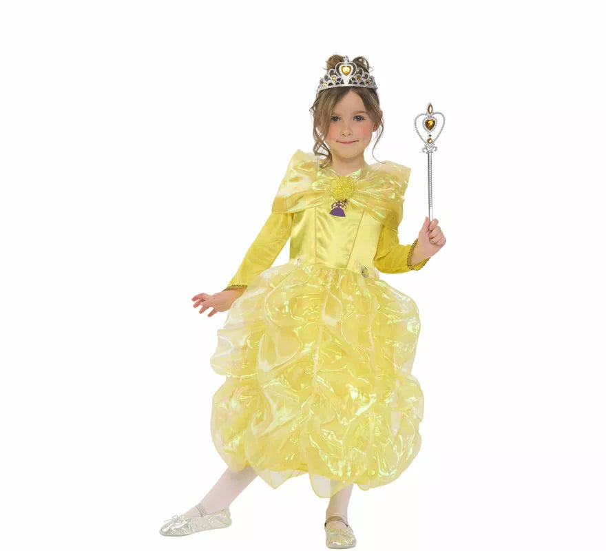 Translation missing: it.Disfraz de Princesa Paraíso amarillo para niña