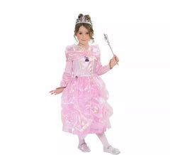 Costume da principessa del paradiso rosa per bambine