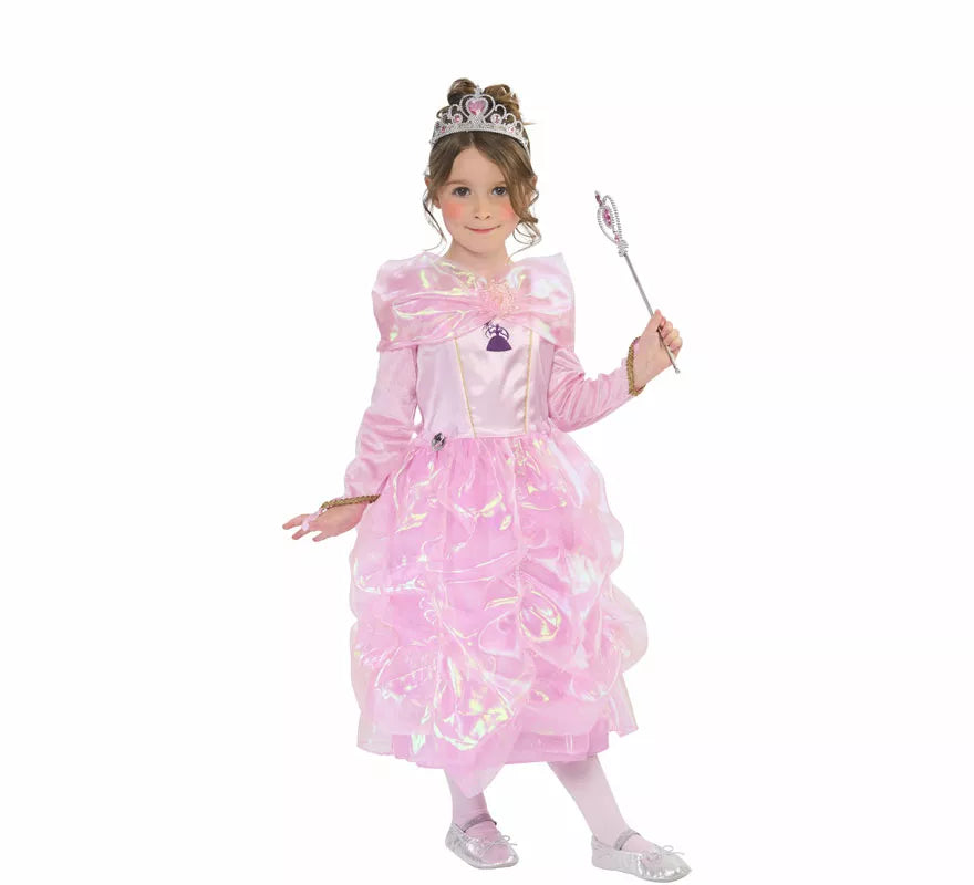 Translation missing: it.Disfraz de Princesa Paraíso rosa para niña
