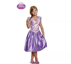 Costume classico da principessa Rapunzel per bambina
