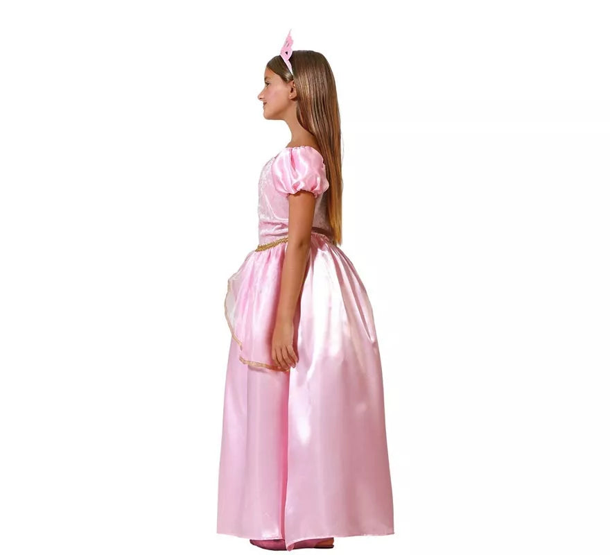 Translation missing: it.Disfraz de Princesa Rosa para niña