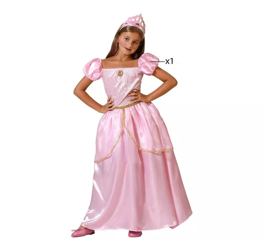 Translation missing: it.Disfraz de Princesa Rosa para niña