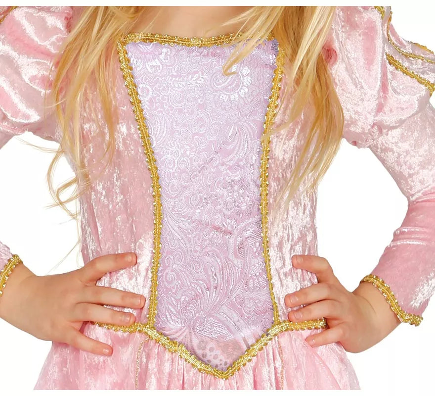 Disfraz de Princesa rosa para niña