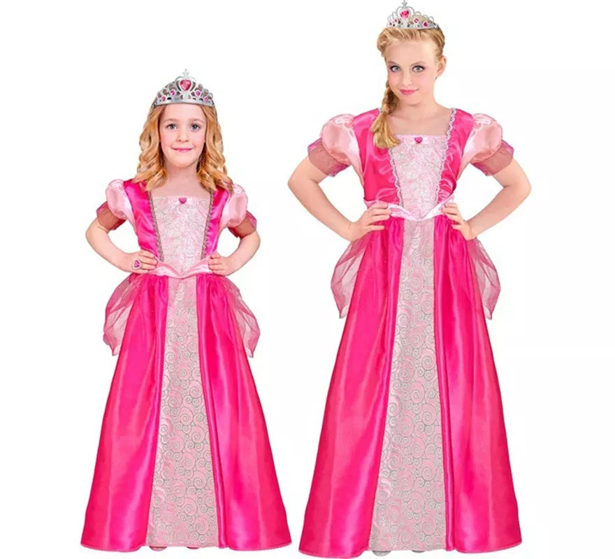 Disfraz de Princesa rosa para niña