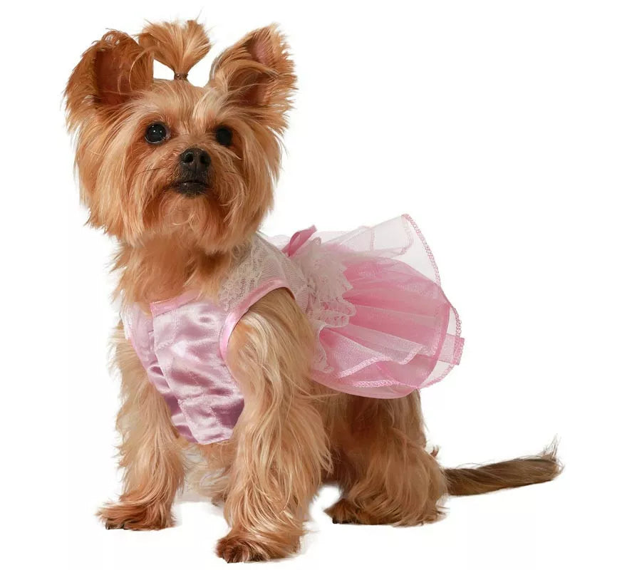 Translation missing: es.Disfraz de Princesa Rosa para perro