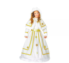 Costume da principessa russa della neve per bambina