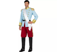 Costume da principe azzurro delle fiabe per uomo