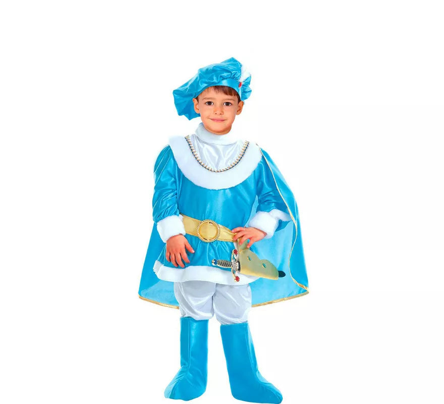 Translation missing: it.Disfraz de Príncipe Azul con Sombrero para niño