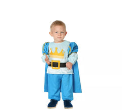 Costume blu principe per bambino