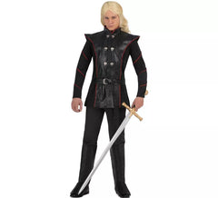 Costume da Principe dei Draghi Oscuro per uomo
