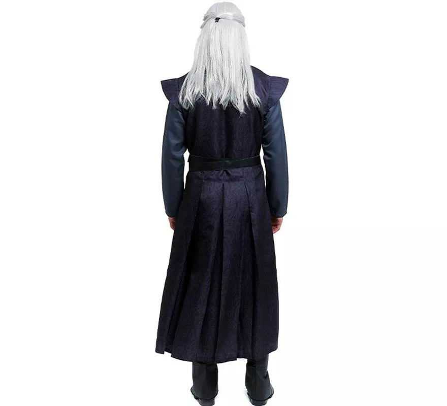 Translation missing: it.Disfraz de Príncipe Dragón oscuro con cinturón para hombre