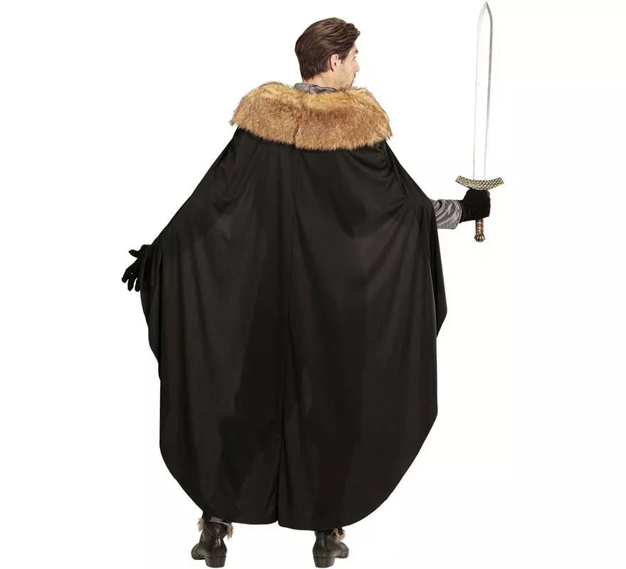 Translation missing: it.Disfraz de Príncipe Medieval Oscuro para hombre