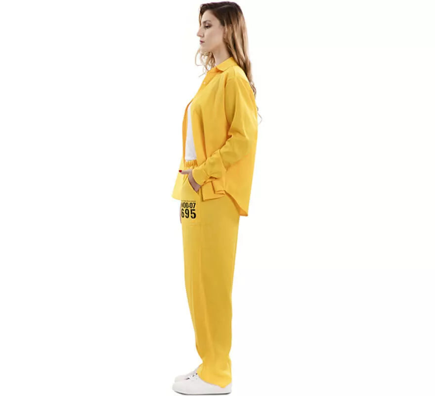 Translation missing: it.Disfraz de Prisionera Amarilla para mujer