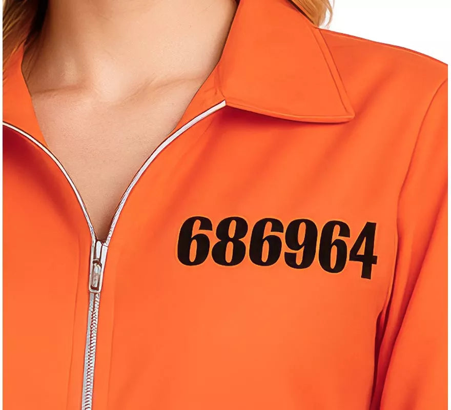 Translation missing: it.Disfraz de Prisionera naranja para mujer