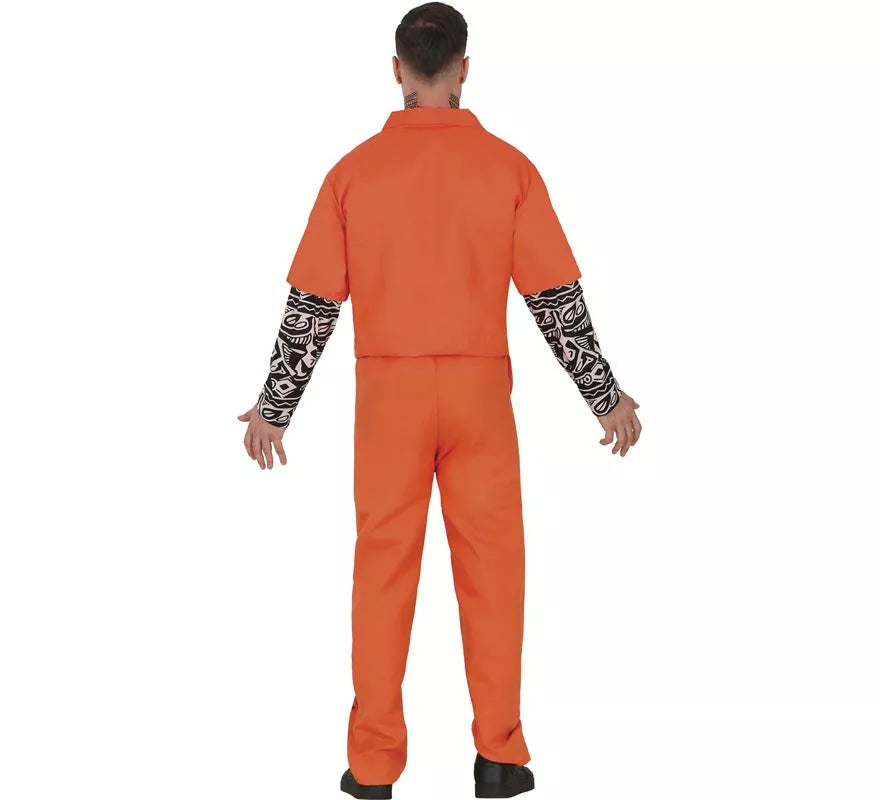 Translation missing: it.Disfraz de Prisionero Tatuado para hombre