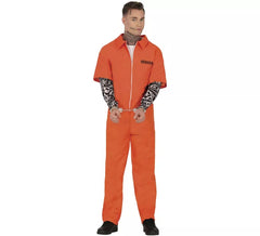 Costume da prigioniero tatuato per uomo