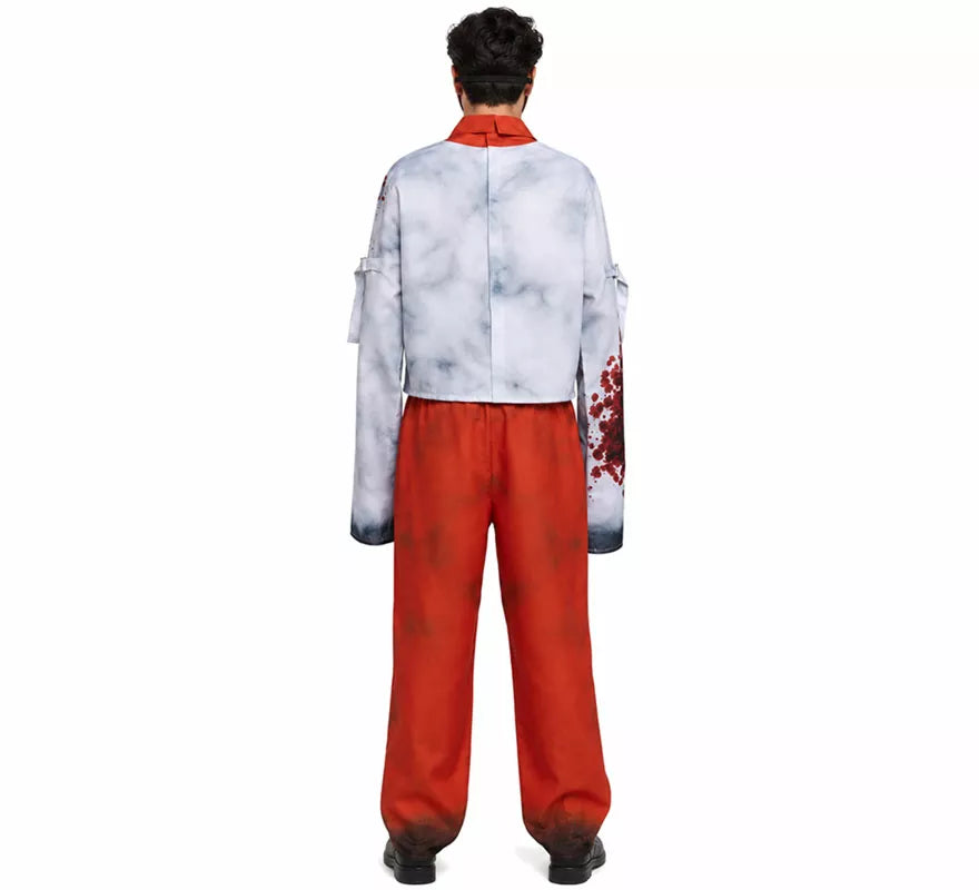 Translation missing: it.Disfraz de Psicópata en camisa de fuerza para hombre