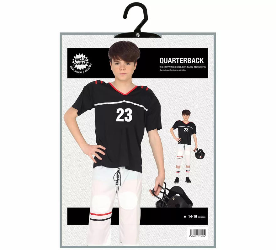 Translation missing: it.Disfraz de Quarterback de Fútbol Americano para adolescente