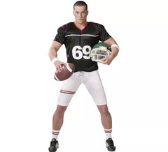Costume da quarterback per uomo adulto