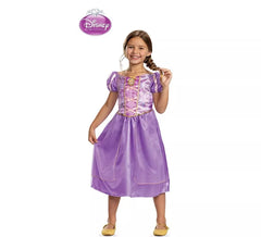 Costume classico Disney Rapunzel per bambine