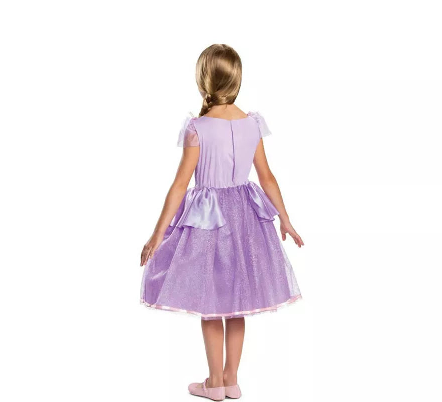 Translation missing: it.Disfraz de Rapunzel Disney Enredados Deluxe para niña