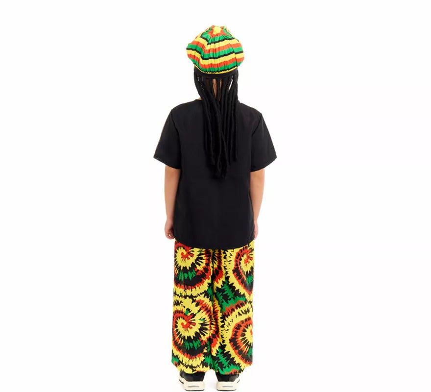 Translation missing: es.Disfraz de Rastafari Jamaicano para niño