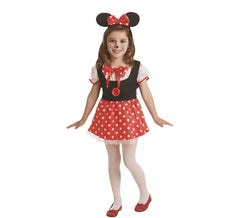Simpatico costume topolina per bambina