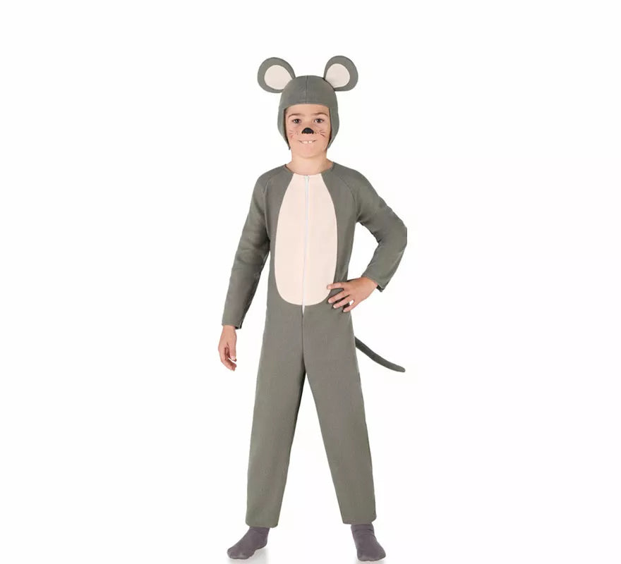 Translation missing: it.Disfraz de Ratón gris para niños