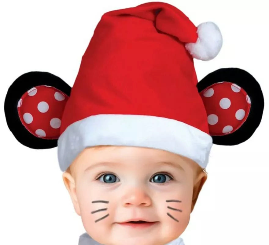 Translation missing: it.Disfraz de Ratoncito Papá Noel con cinturón para bebé