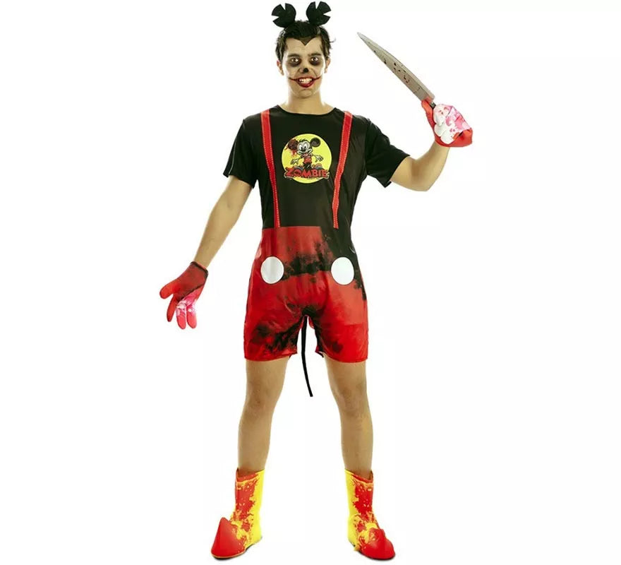 Translation missing: es.Disfraz de Ratoncito Zombie para hombre