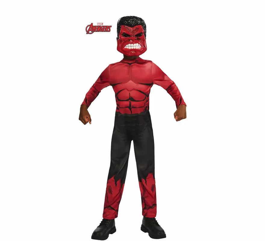 Translation missing: it.Disfraz de Red Hulk para niño