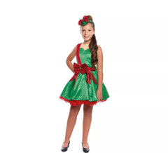 Costume da regalo di Natale per bambina