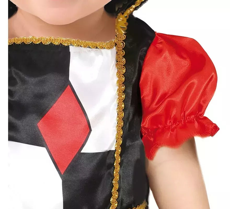 Translation missing: es.Disfraz de Reina de Corazones para niña y bebé