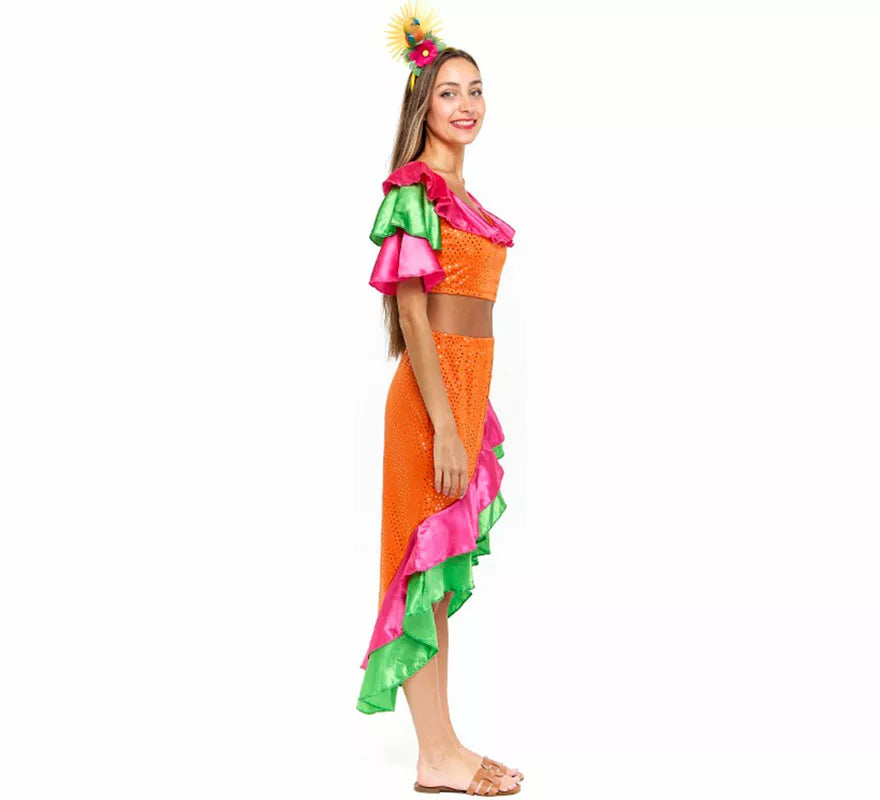 Disfraz de Reina de Samba para mujer
