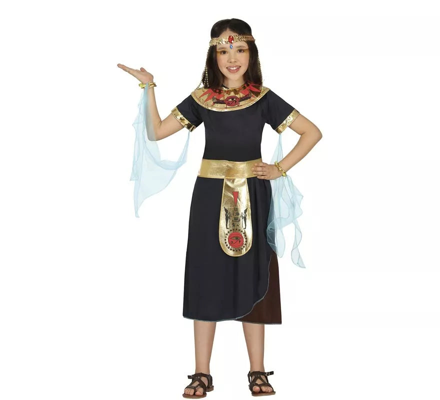 Translation missing: it.Disfraz de Reina Egipcia Cleopatra para niña