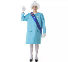Costume da Regina Elisabetta II del Regno Unito per adulto