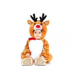 Costume da renna con le corna per bebè