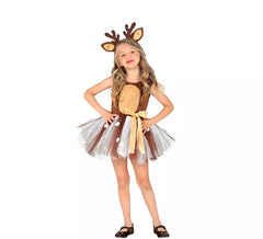 Costume tutù da renna per bambina