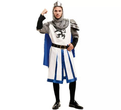Costume da re medievale arturo per uomo