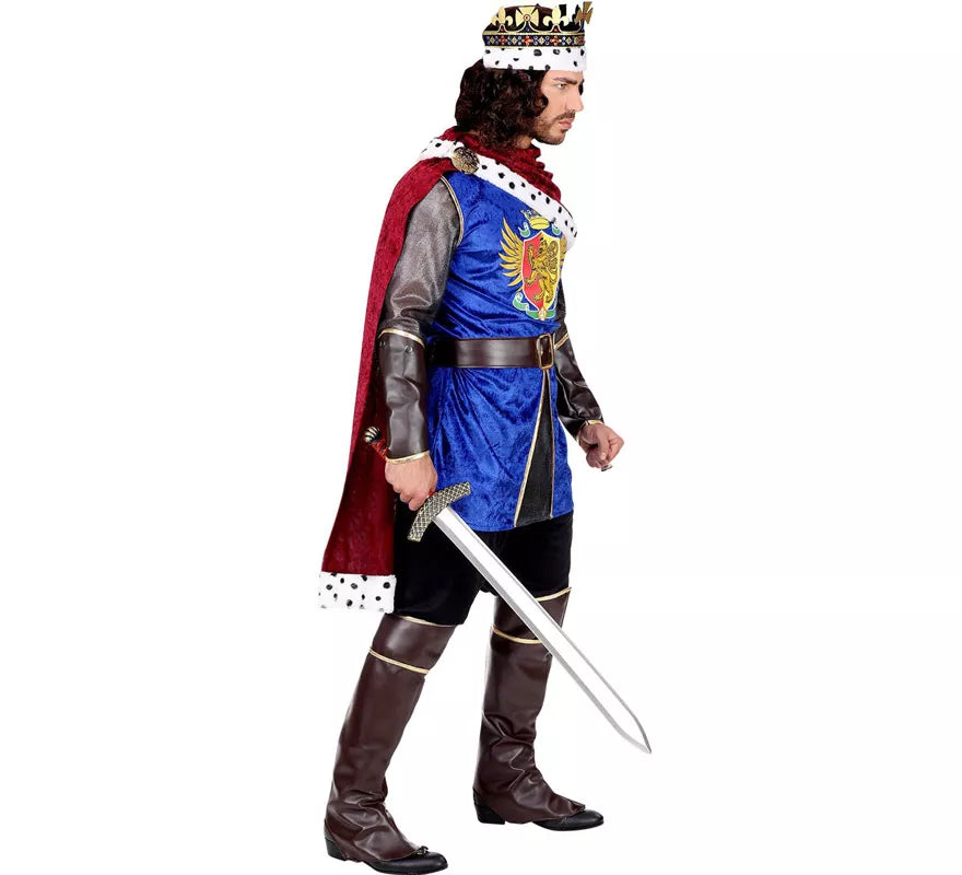 Translation missing: es.Disfraz de Rey de Guerreros Medieval para hombre